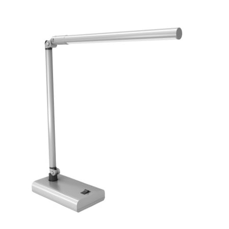 Hastings Home LED Contemporary Desk Lamp - Energy Saving - Silver